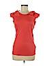 Ted Baker London 100% Viscose Orange Short Sleeve Top Size 8 (3) - photo 1
