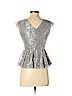 Maeve Silver Sleeveless Blouse Size S (petite) - photo 2