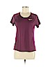 Nike 100% Polyester Purple Active T-Shirt Size M - photo 1