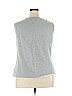 Fabletics 100% Polyester Gray Sleeveless T-Shirt Size 3X - photo 2