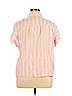 Old Navy 100% Cotton Pink Short Sleeve Button-Down Shirt Size XL - photo 2