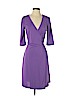 Express 100% Polyester Purple Casual Dress Size 3 - photo 1