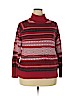 Chaps Red Turtleneck Sweater Size 2X - photo 1