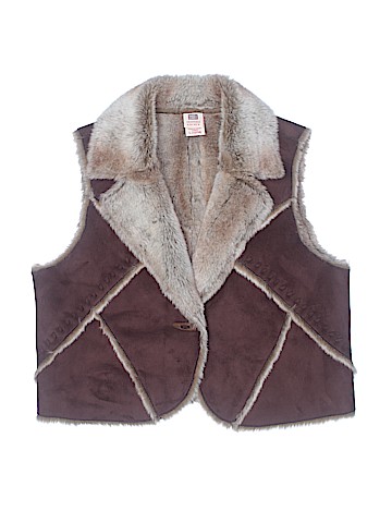 Faded Glory Faux Fur Vest (view 1)