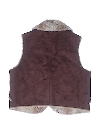 Faded Glory Faux Fur Vest (view 2)