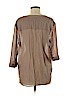 ALLSAINTS 100% Cotton Tan 3/4 Sleeve Blouse Size 6 - photo 2