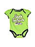 NFL 100% Cotton Green Short Sleeve Onesie Size 0-3 mo - photo 1