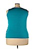 Avenue 100% Polyester Blue Sleeveless Blouse Size 22 - 24 Plus - photo 2