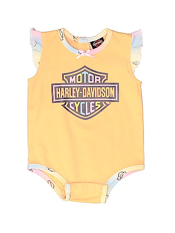 Harley Davidson Short Sleeve Onesie (view 1)