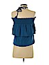 Rebecca Minkoff Blue Short Sleeve Top Size XS - photo 2