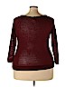 Libian Burgundy Pullover Sweater Size 3X - photo 2