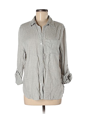 Velvet Heart Long Sleeve Button-Down Shirt (view 1)