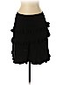 Zara 100% Nylon Black Casual Skirt Size S - photo 1