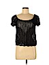 Aerie 100% Cotton Black Short Sleeve Top Size L - photo 1