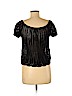 Aerie 100% Cotton Black Short Sleeve Top Size L - photo 2