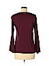 MICHAEL Michael Kors Burgundy Long Sleeve Top Size L - photo 2