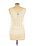 Say What? Ivory Sleeveless Blouse Size L - photo 2