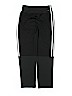 Adidas 100% Polyester Stripes Black Track Pants Size 10 - 12 - photo 2