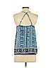 Hollister 100% Polyester Blue Sleeveless Blouse Size S - photo 2