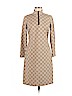 J. McLaughlin Tan Casual Dress Size M - photo 1