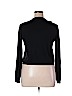 Liz Claiborne 100% Silk Black Silk Cardigan Size 14 (petite) - photo 2