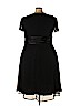 Connected Apparel 100% Polyester Black Casual Dress Size 18 - photo 2