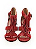 Sole Society Red Heels Size 8 1/2 - photo 2