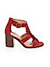 Sole Society Red Heels Size 8 1/2 - photo 1