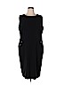 Tahari by ASL Black Casual Dress Size 14W - photo 1