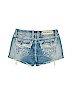 Rock Revival Blue Denim Shorts Size 27 waist - photo 2