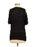 Lafayette 148 New York 100% Viscose Black Short Sleeve Top Size M - photo 2