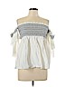Rachel Zoe White 3/4 Sleeve Blouse Size L - photo 1