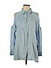 Rails 100% Lyocell Blue Long Sleeve Blouse Size M - photo 1