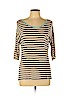 Pink Rose Tan 3/4 Sleeve Top Size L - photo 1