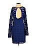 Free People 100% Polyester Blue Casual Dress Size M - photo 2