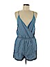 Topshop 100% Rayon Blue Romper Size 6 - photo 1
