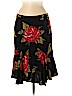 Trina Turk 100% Silk Black Silk Skirt Size 6 - photo 1