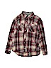 Assorted Brands 100% Cotton Red Long Sleeve Button-Down Shirt Size 12 - photo 1