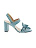 Ann Taylor Blue Heels Size 11 - photo 1