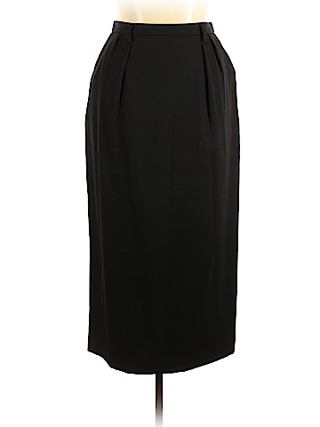 Linda Allard Ellen Tracy Wool Skirt (view 1)