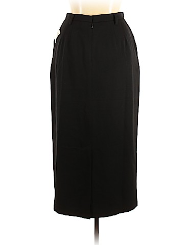 Linda Allard Ellen Tracy Wool Skirt (view 2)