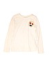 Crewcuts 100% Cotton Ivory Long Sleeve Top Size 8 - photo 1