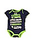 NFL 100% Cotton Blue Short Sleeve Onesie Size 0-3 mo - photo 1