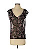 H.I.P. Happening in the Present 100% Polyester Black Sleeveless Blouse Size S - photo 1