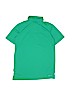 Nike 100% Polyester Solid Green Short Sleeve Polo Size L (youth) - photo 2