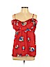 American Eagle Outfitters 100% Polyester Red Sleeveless Blouse Size XL - photo 1