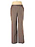 Talbots 100% Wool Brown Wool Pants Size 14 - photo 1