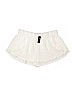 New Look 100% Rayon White Shorts Size XL - photo 1