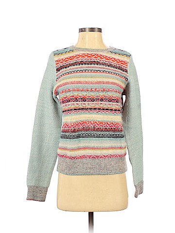 Knitted & Knotted Pullover Sweater (view 1)