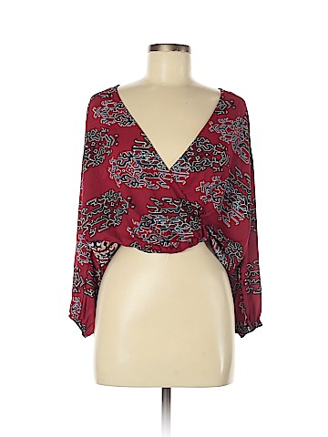 Truelight U.S.A. Long Sleeve Blouse (view 1)